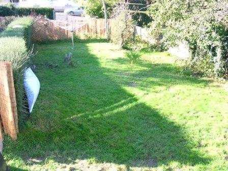 Jardin de 200 m totalement clos